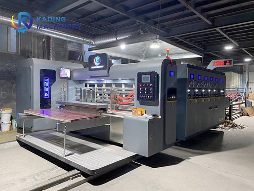 printer slotter die cutter machine printer slotter die cutter machine